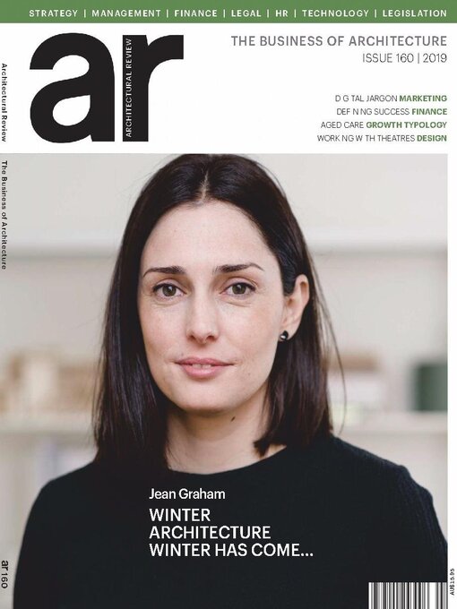 Cover image for Architectural Review Asia Pacific